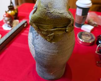 Betty Woodman Handled Pottery Vase 