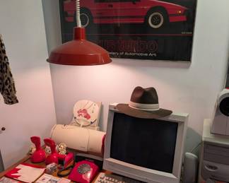 Desk and Office Items, Italian Design 