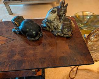 Royal Copenhagen Stoneware Animal Figurines 