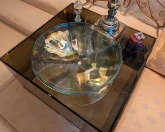 Wateford Evolution Centerpiece Bowl, Swarovski Blowfish 