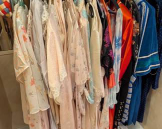 Night wear, Christian Dior etc