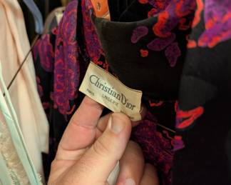 Night wear, Christian Dior etc