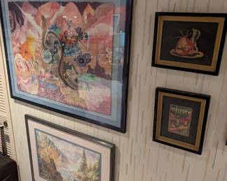 Morton Lawrence Schneider Watercolors 