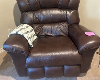 Pleather recliner