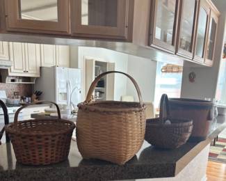 Antique New England baskets