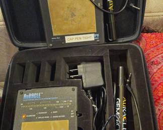 AuRacle Electronic Gold and Platinum testing kits, used condition.