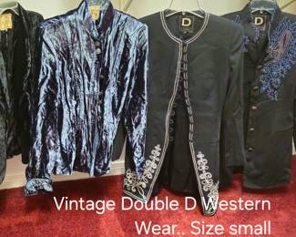 Vintage Double D jackets. Size small.