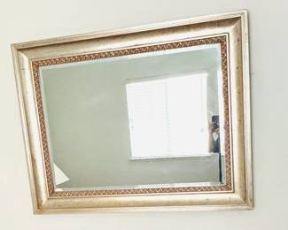 Large Gold trim Wall Mirror $50