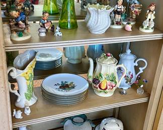 All the Hummel's and miniatures are sold.