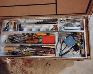 Collection of hand tools