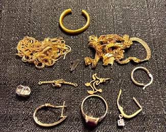 Gold Diamond Remnants 37.7g