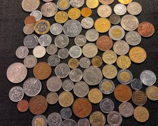 Foreign Coins 1904 Five Centavos Incl