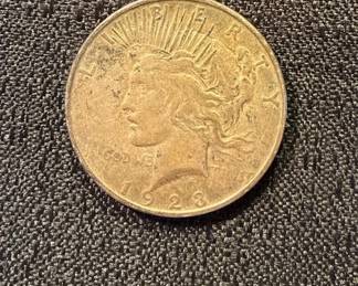 1923 Peace Silver Dollar D Mint