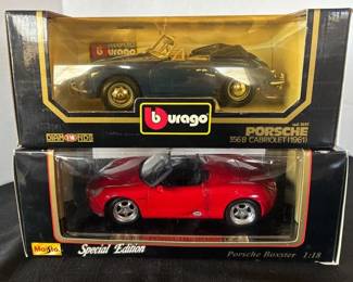 Maisto Bburago Porsche Diecast Model Cars  Orig. Pkg