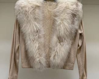 1950s Bernhard Altman Cashmere Mink Cardigan