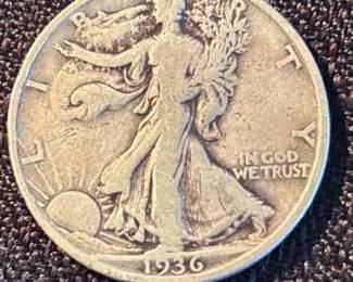 1936 Walking Liberty Half Dollar S Mint  More Rare