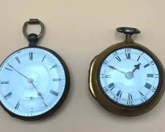 2 Mens Vintage Pocket Watches