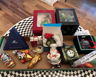 Christopher Radco Christmas Ornaments