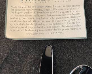 VIETRI Italian Flatware, 12, 5 piece Place Settings