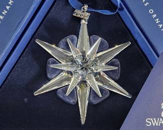Swarovski 2005 Rockefeller Center Crystal Star Ornament