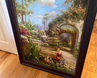 TERRACE RETREAT, PAINTING By: James Reed