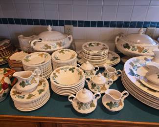 TONS Of Metlox Poppytrail Vernon Ware Pieces