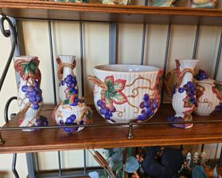 Fitz & Floyd Vineyard Pieces