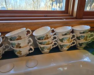 TONS Of Metlox Poppytrail Vernon Ware Pieces