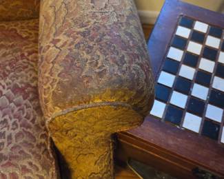 #34	Lazy-Boy Recliner - (worn and scratches)	 $75.00 
