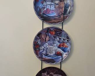 #129	Bradex collectors plates wall hanging cats pictures	 $25.00 
