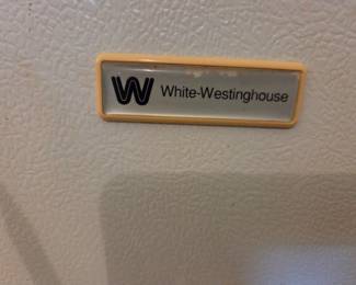 #82	Floor freezer white Westinghouse (works) 	 $150.00 
