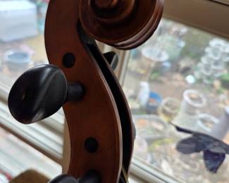 #59	German cello as-is needs stringed and some wear  50" tall	 $500.00 
