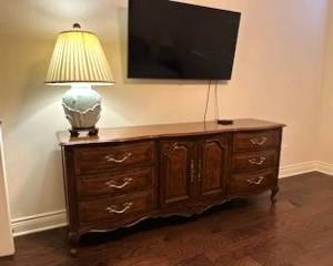 Solid Wood Triple Dresser