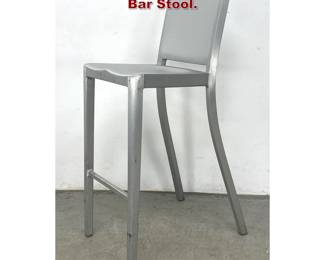Lot 343 Starck for Emeco Metal Tall Bar Stool. 