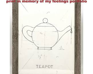 Lot 169 Claes Oldenburg offset lithograph print in memory of my feelings portfolio 