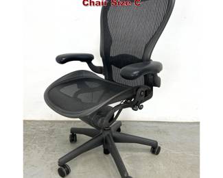 Lot 350 Herman Miller Aeron Desk Office Chair Size C