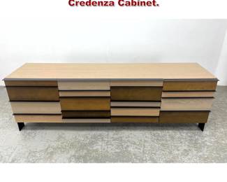 Lot 180 Roche Bobois Modernist Style Credenza Cabinet. 