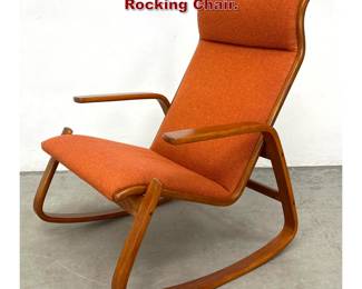Lot 199 Ingmar Relling for Westnofa Rocking Chair. 