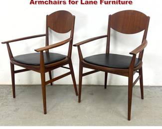 Lot 356 Pair Paul McCobb Delineator Dining Armchairs for Lane Furniture