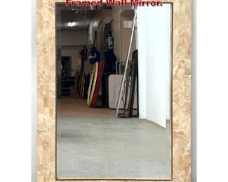 Lot 500 Tessellated Marble Tile Mosaic Framed Wall Mirror. 