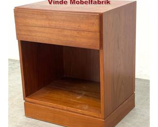 Lot 482 Arne Wahl Iverson Side Table for Vinde Mobelfabrik