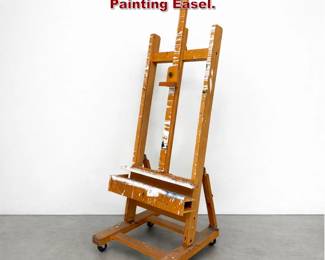 Lot 841 Large Adjustable Artist Painting Easel. 