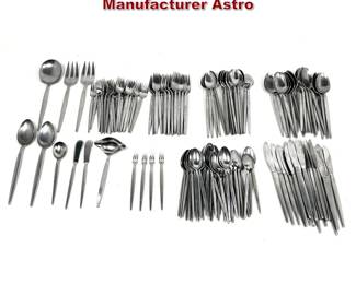 Lot 710 155pc Astro Flatware Set. Manufacturer Astro