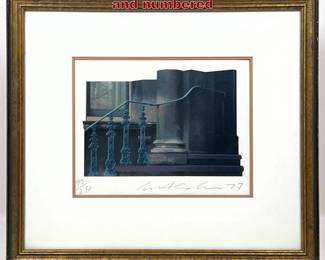 Lot 797 IVOR ABRAHAMS lithograph signed and numbered