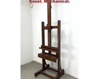 Lot 851 Large Ralph Lauren Studio Painting Easel. Mechanical. 