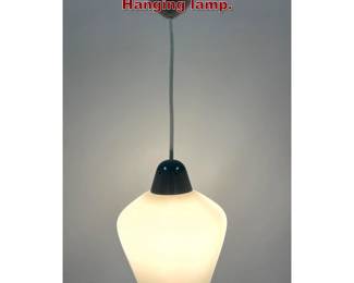 Lot 904 Vintage Dutch Pendant Hanging lamp. 