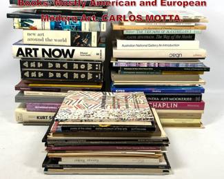 Lot 955 Large Lot Vintage Art and Sculpture Books. Mostly American and European Modern Art. CARLOS MOTTA. 