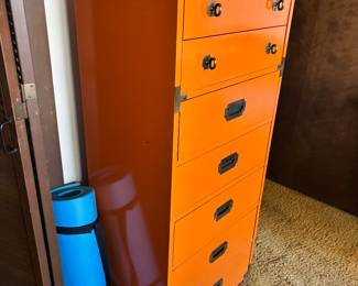 Mid-century color mates dressers Metal