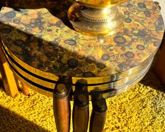 Mid century stackable tables