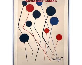 Lot 1338 Lithograph Print After Alexander Calder.